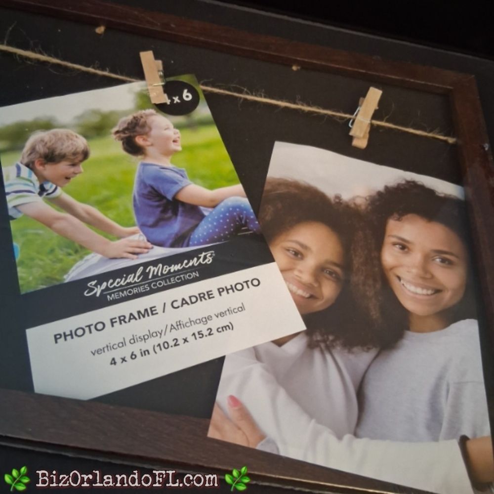 Dark Brown Photo Frame with Twine - Picture 3 of 8